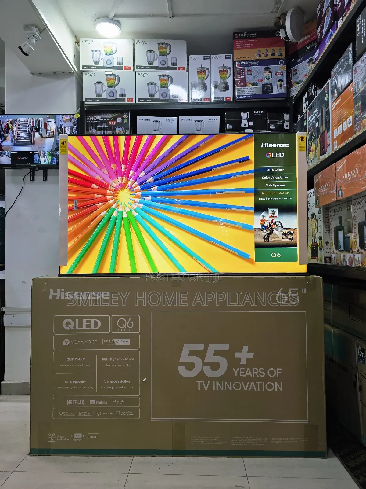 20% Price Reduction on Hisense Qled- Q6 Series 65inches Tv