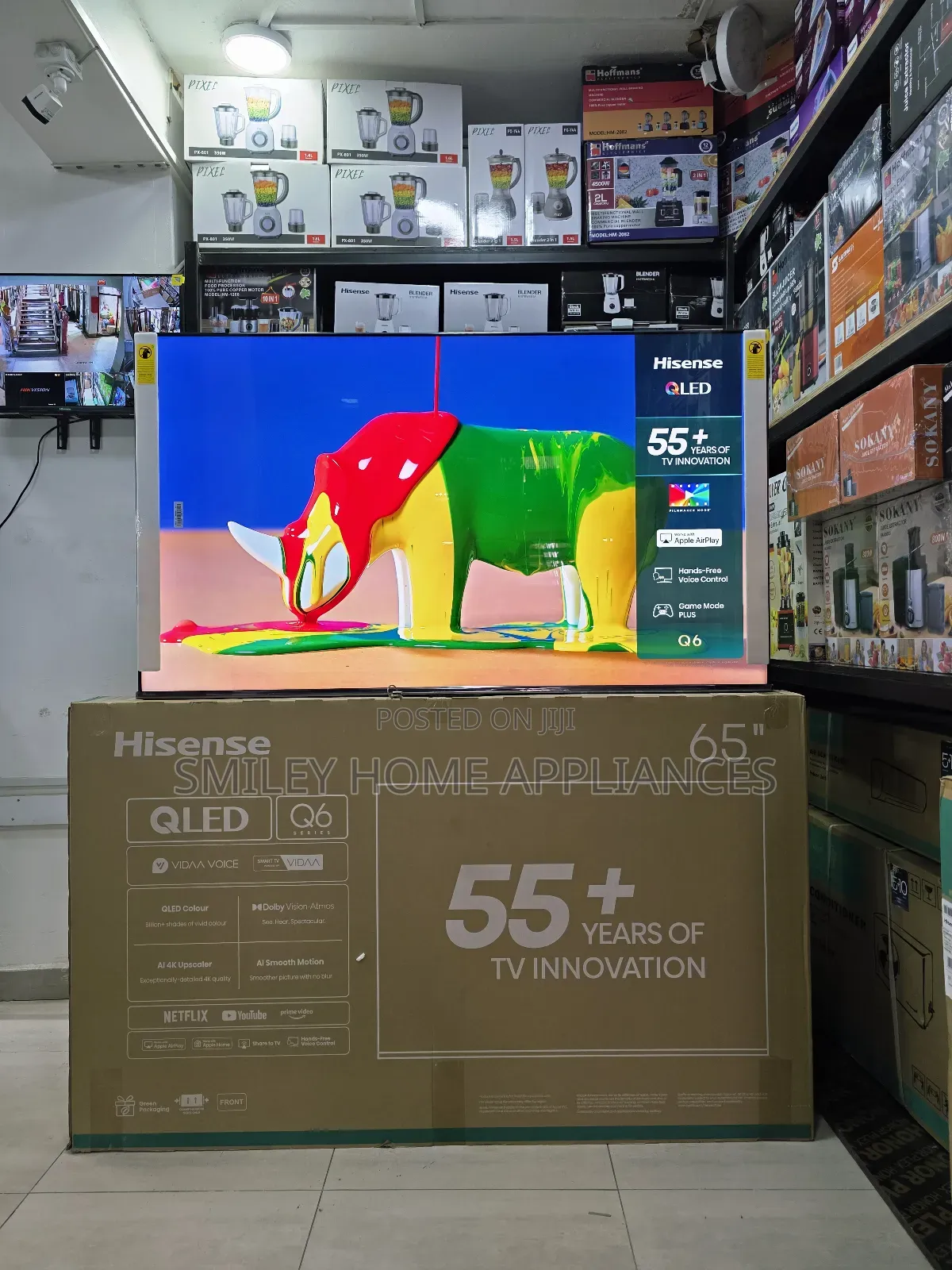 20% Price Reduction on Hisense Qled- Q6 Series 65inches Tv