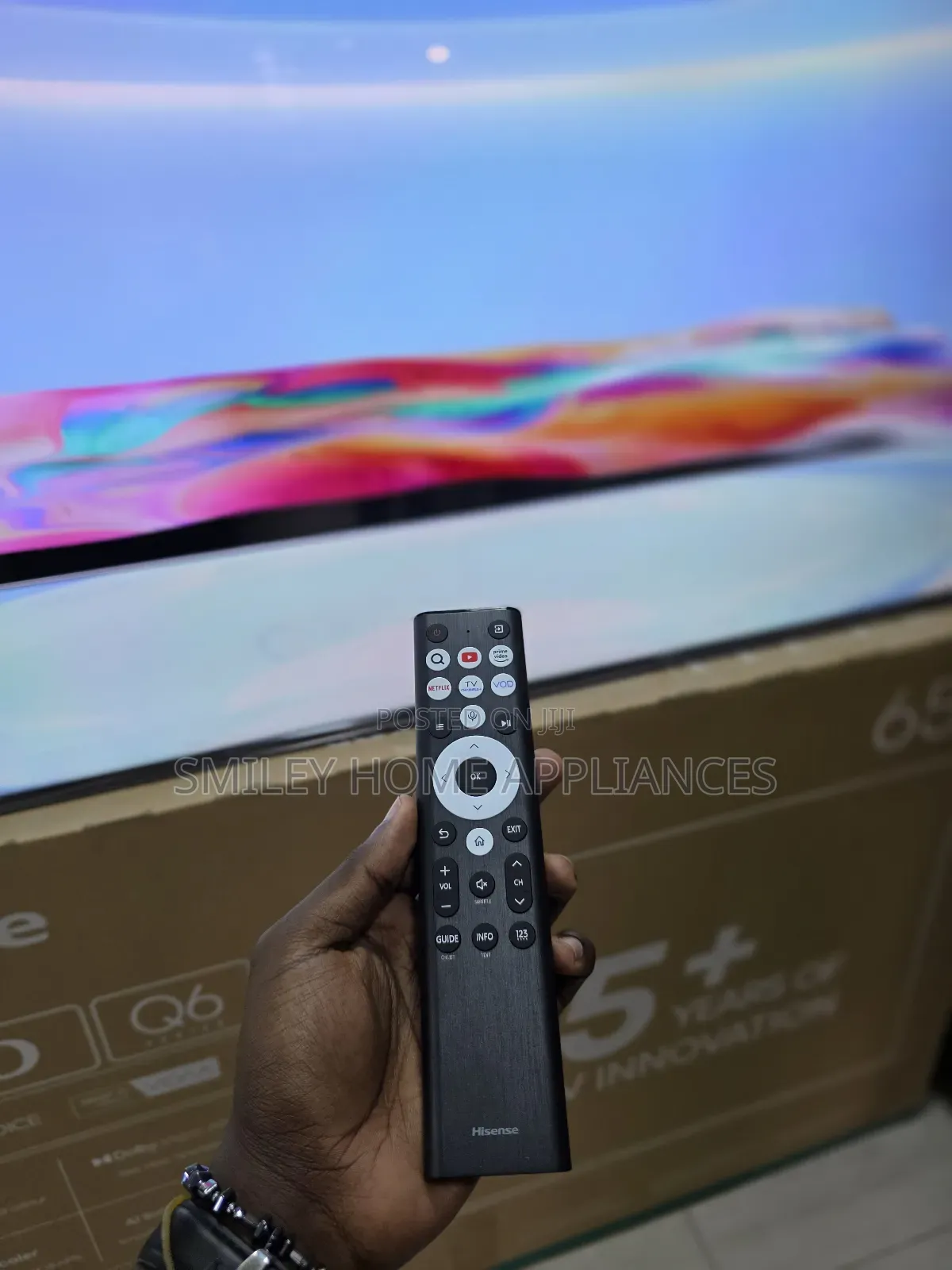 20% Price Reduction on Hisense Qled- Q6 Series 65inches Tv