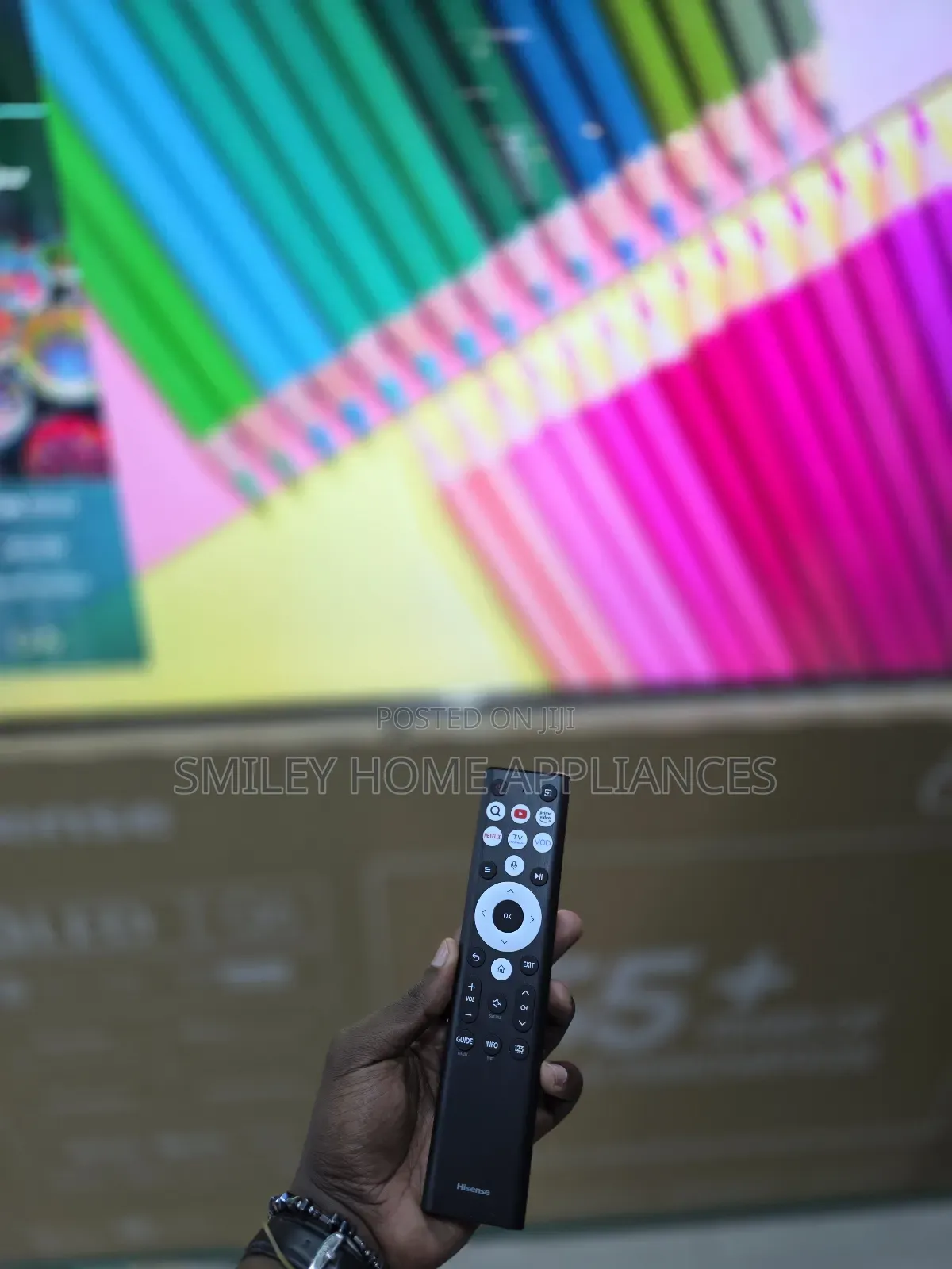 Brand New Hisense 65inches Qled4k Tv With 3year Warranty