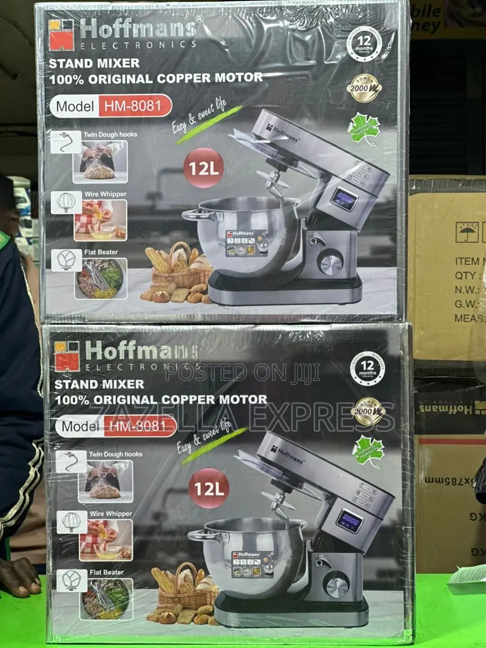 Hoffman 12l Stand Mixer Hm-8081