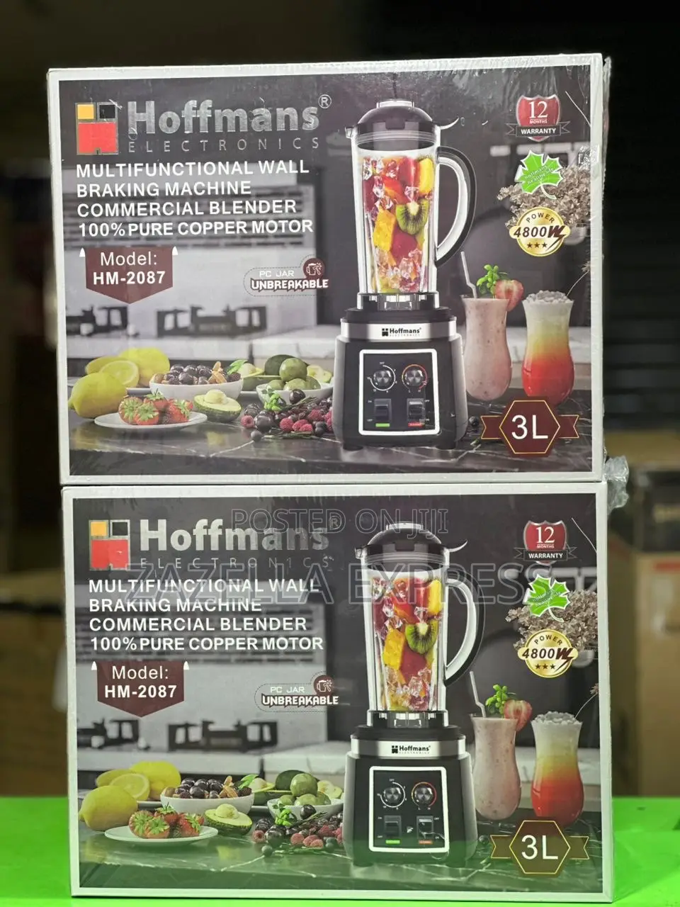 Hoffman Pure Copper Commercial Blender 3l
