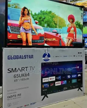 Globalstar Frameless Digital, Smart Tv-Inbuilt Free to Air
