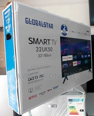 Globalstar Frameless Digital, Smart Tv-Inbuilt Free to Air