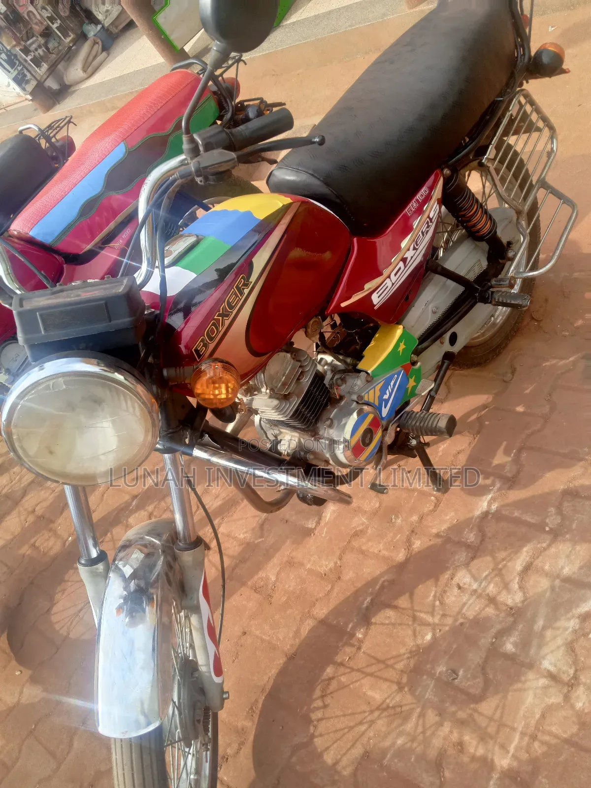 Bajaj Boxer 2020 Red