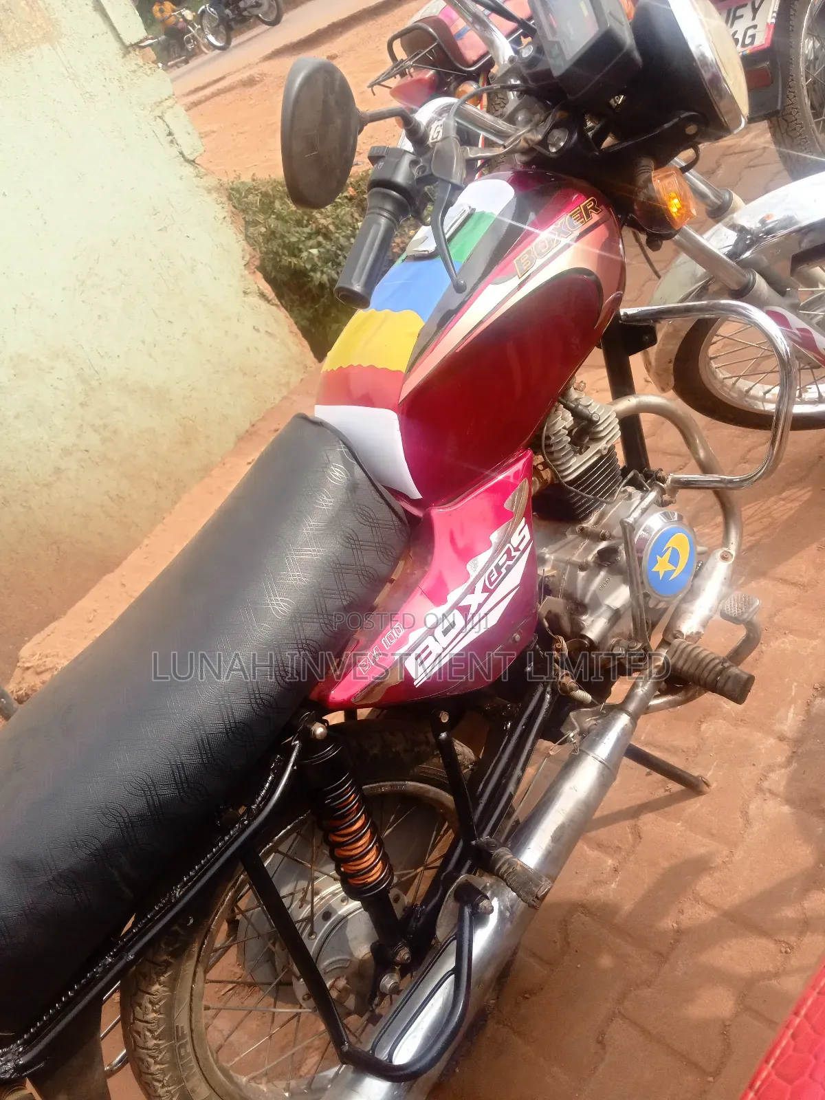 Bajaj Boxer 2020 Red