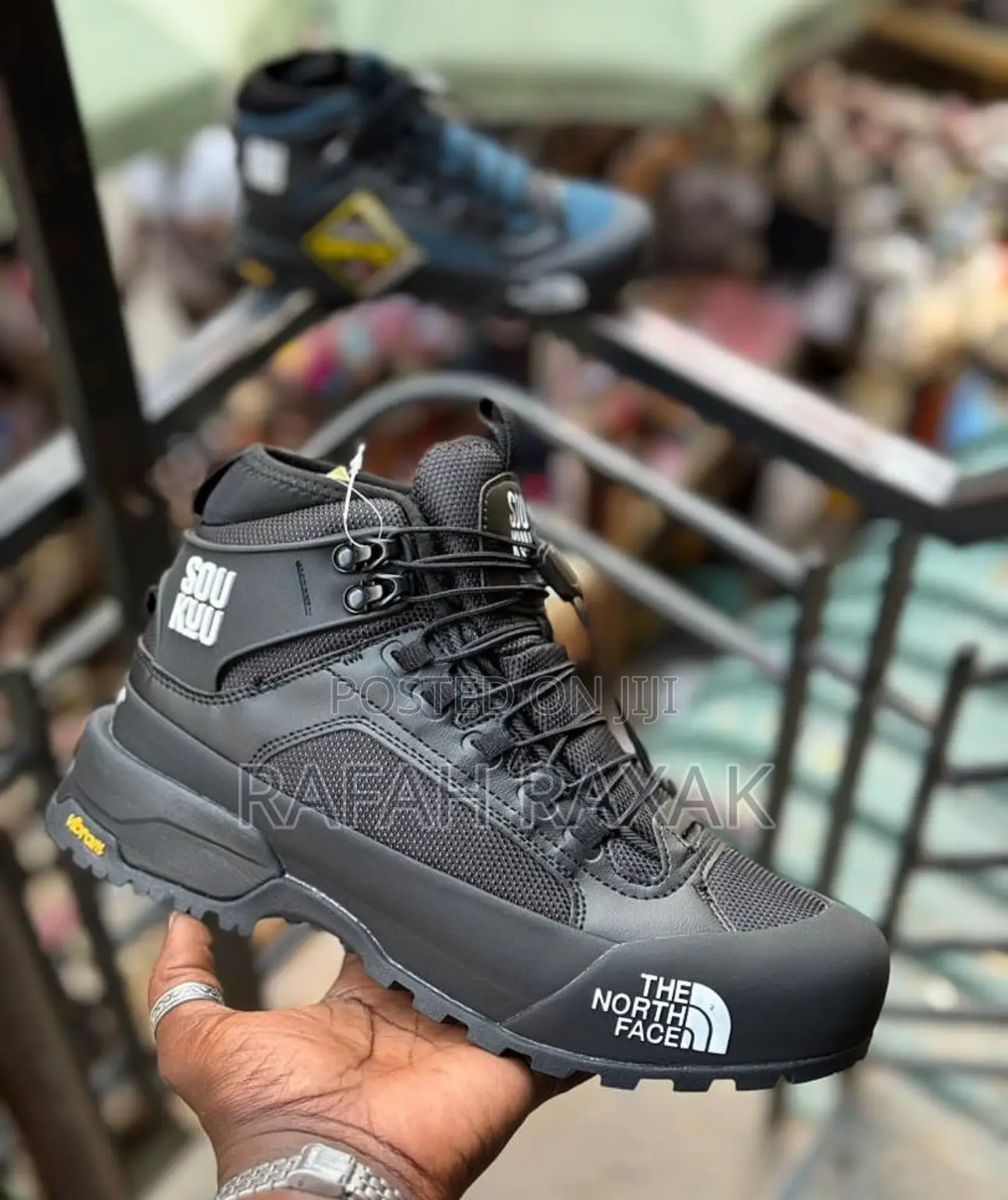 Men’S Black The North Face Soukuu Glenclyffe Sneaker Boots