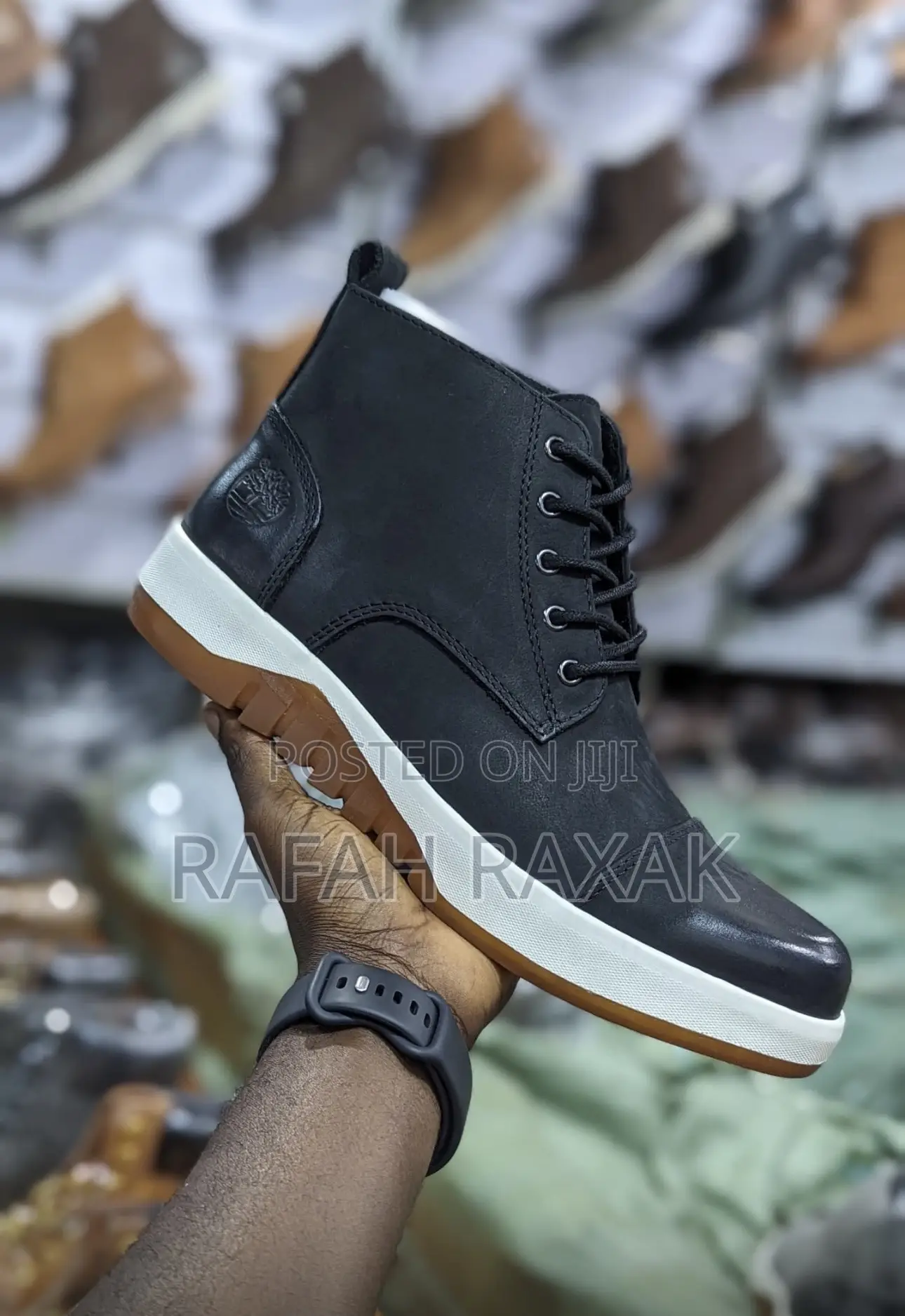 Original Men’S Timberland Premium Leather Smart Casual Boots