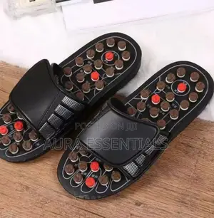 Reflexology Pressure Point Foot Massage Mat Slides Sandals