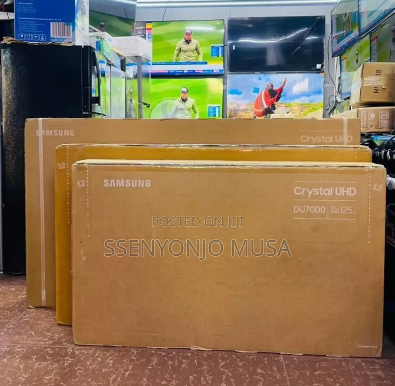 Samsung 50" Crystal Uhd Smart Tv Du7000 With 3-Side -