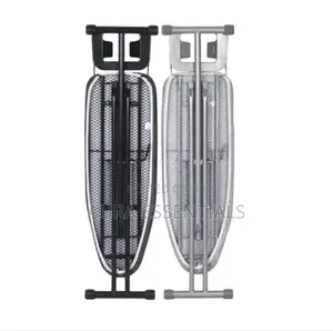 Heat Resistant Fabric Ironing Board With Iron Rest