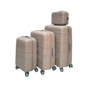 4pcs Hard Shell Unbreakable Luggage Suit Cases