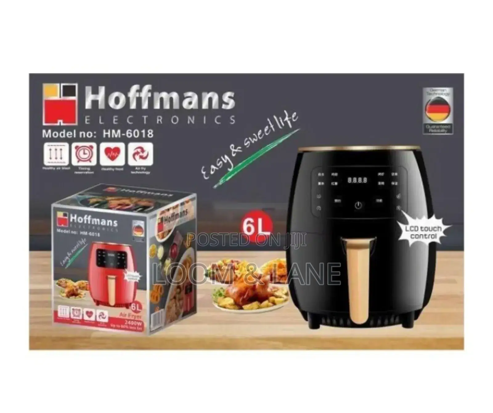 Hoffmans 6018 Digital Airfryer