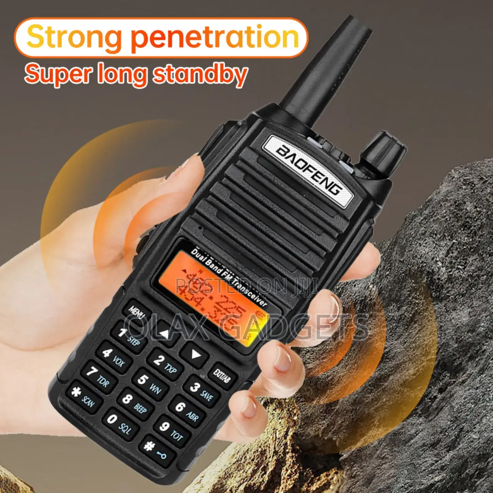 Baofeng Uv-82 Dual Band (Vhf/Uhf) Analog Two-Way Radio Call
