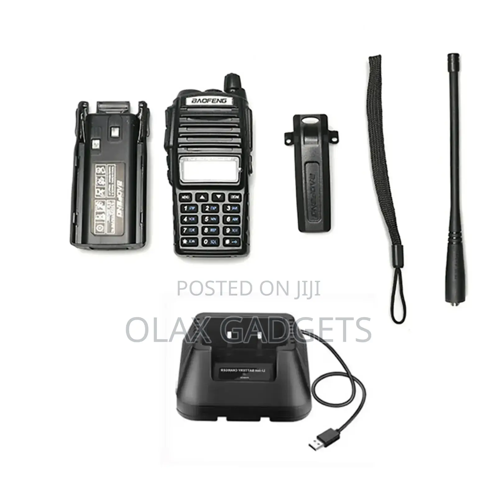 Baofeng Uv-82 Dual Band (Vhf/Uhf) Analog Two-Way Radio Call