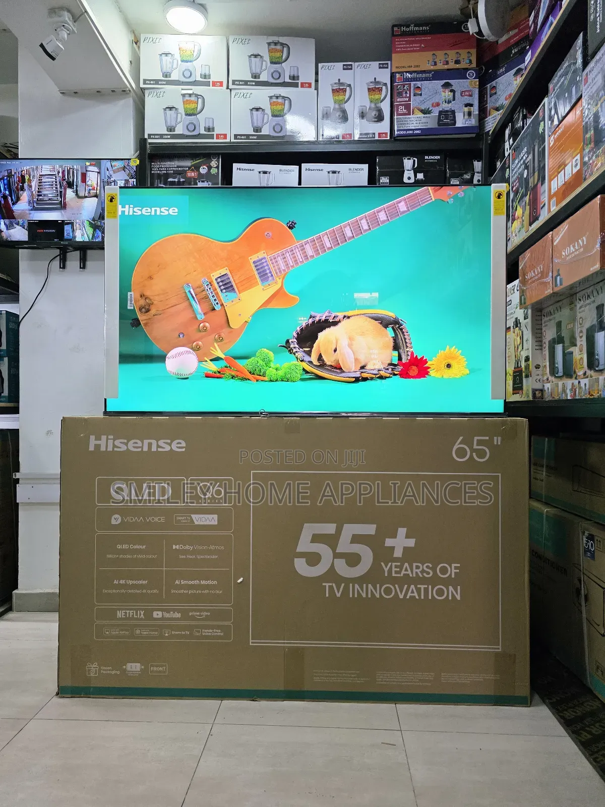 Hisense 65q6q Qled- Quantum Dot Color Display Tv at Discount