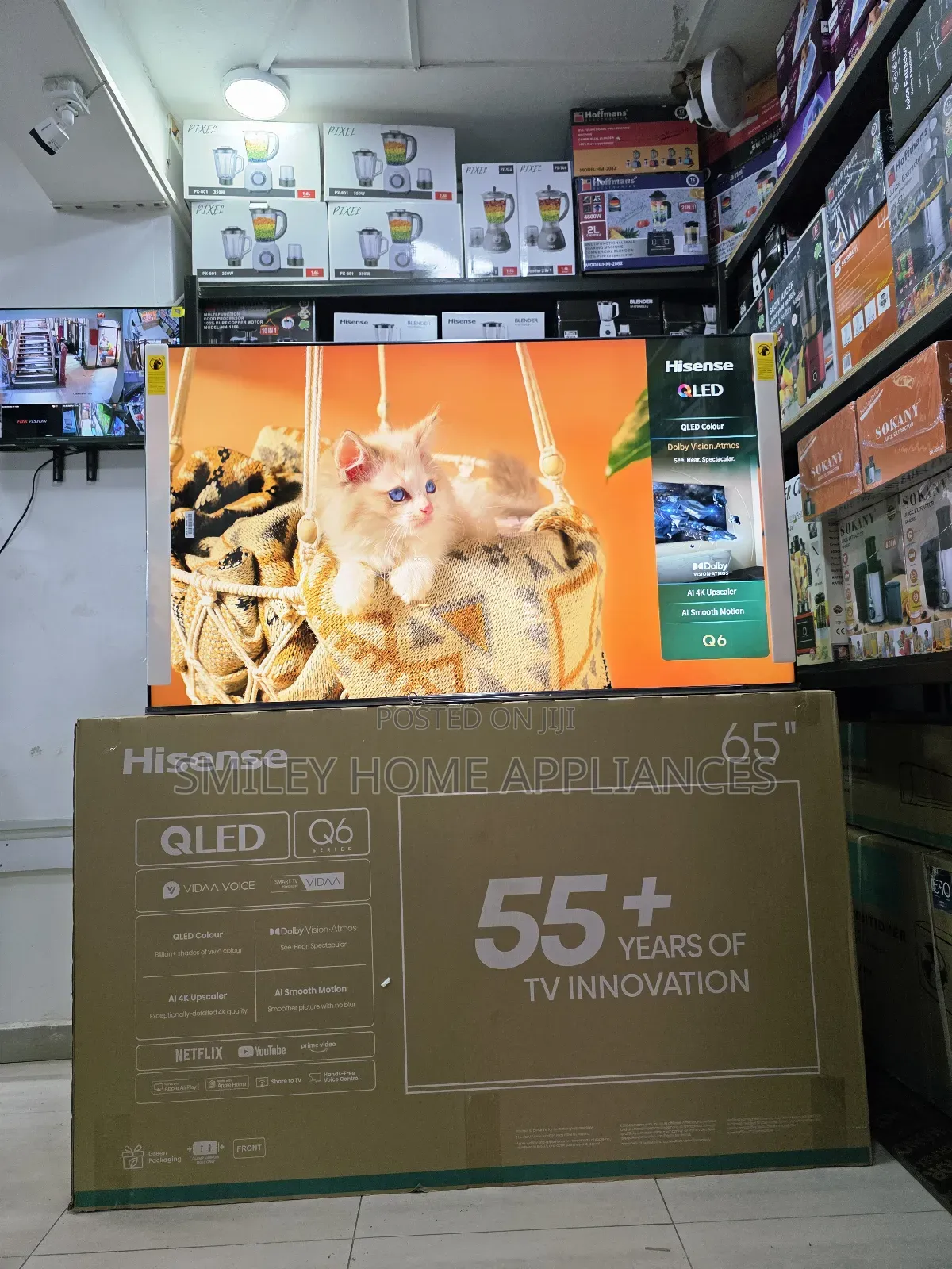 20% Whole Sale Price on Hisense Qled- Q6series Vidaa Tv