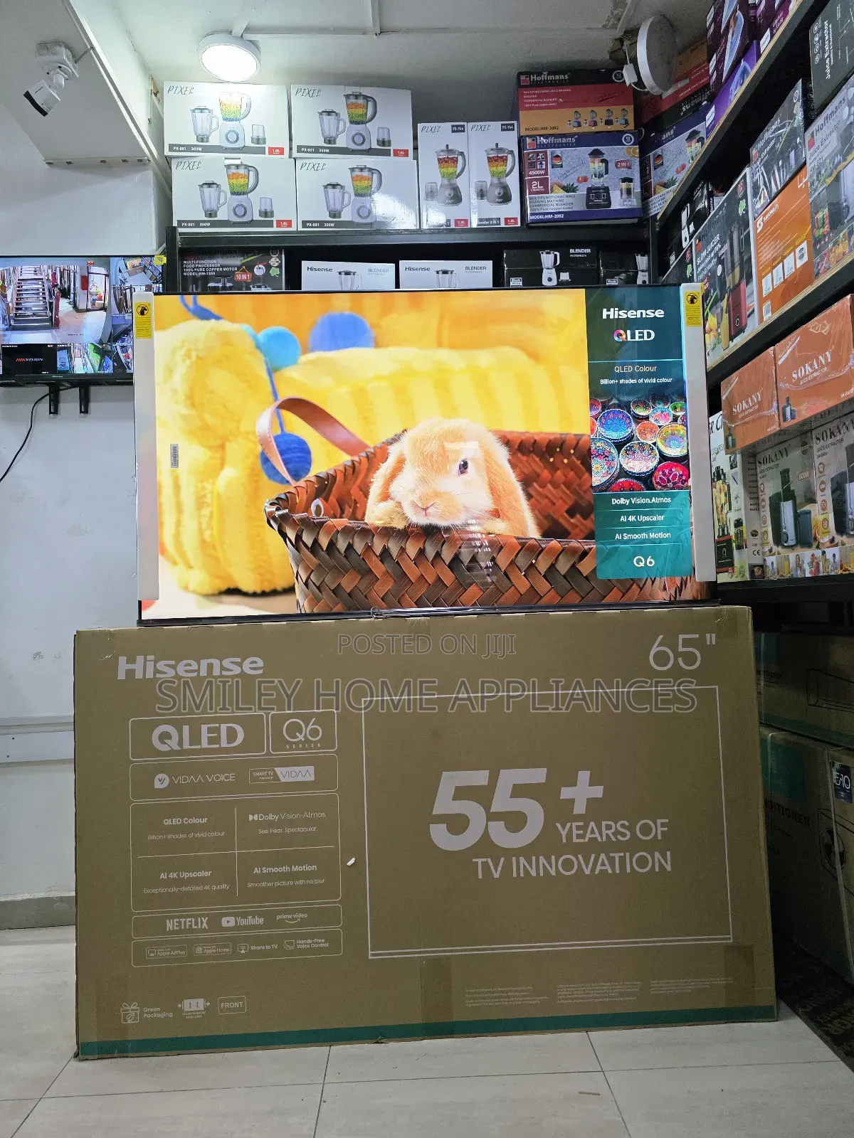 20% Stock Clearance Price on Hisense Qled- Vidaa Smart Tv
