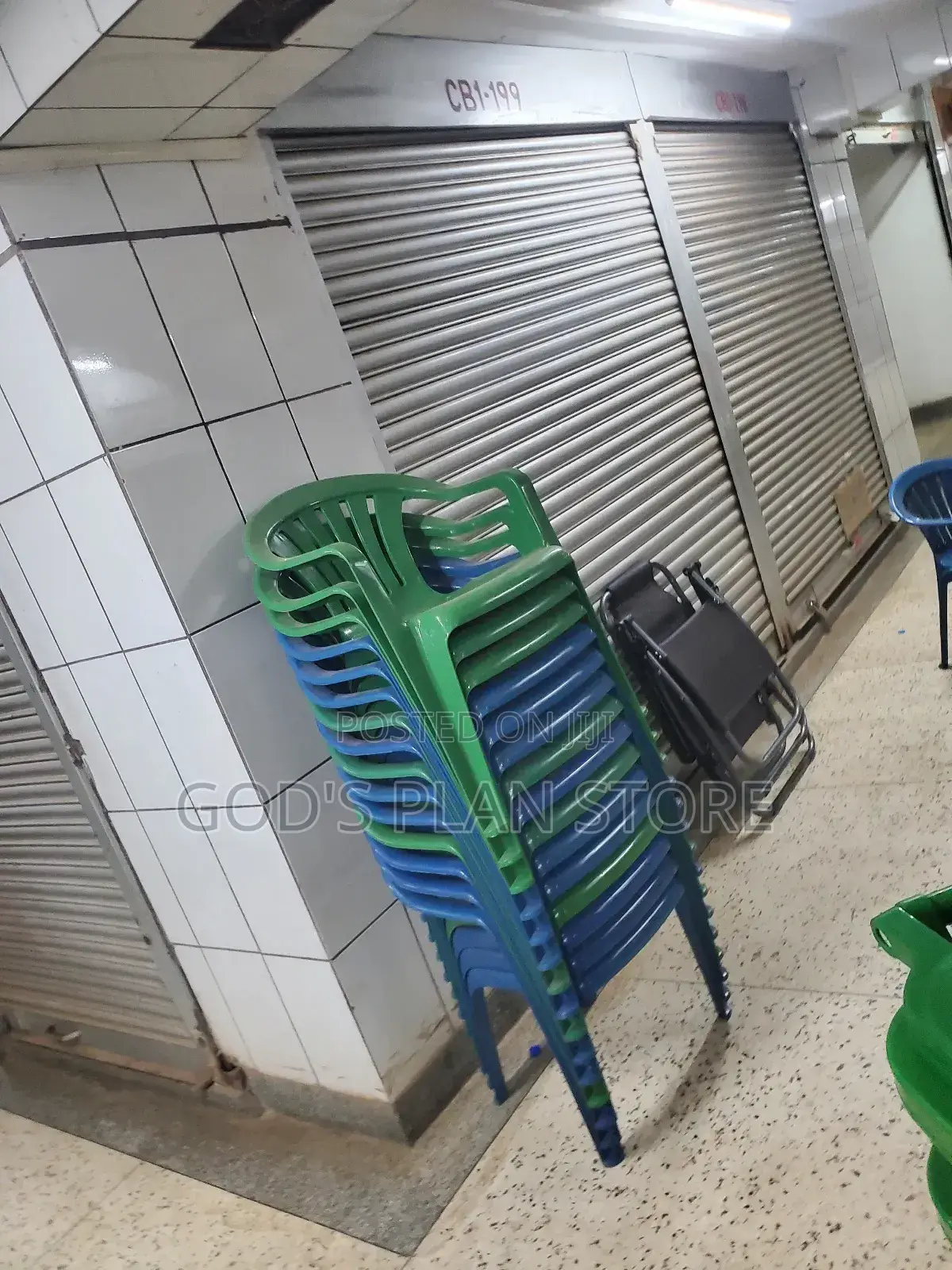 Balanced Armed Plastic Chairs