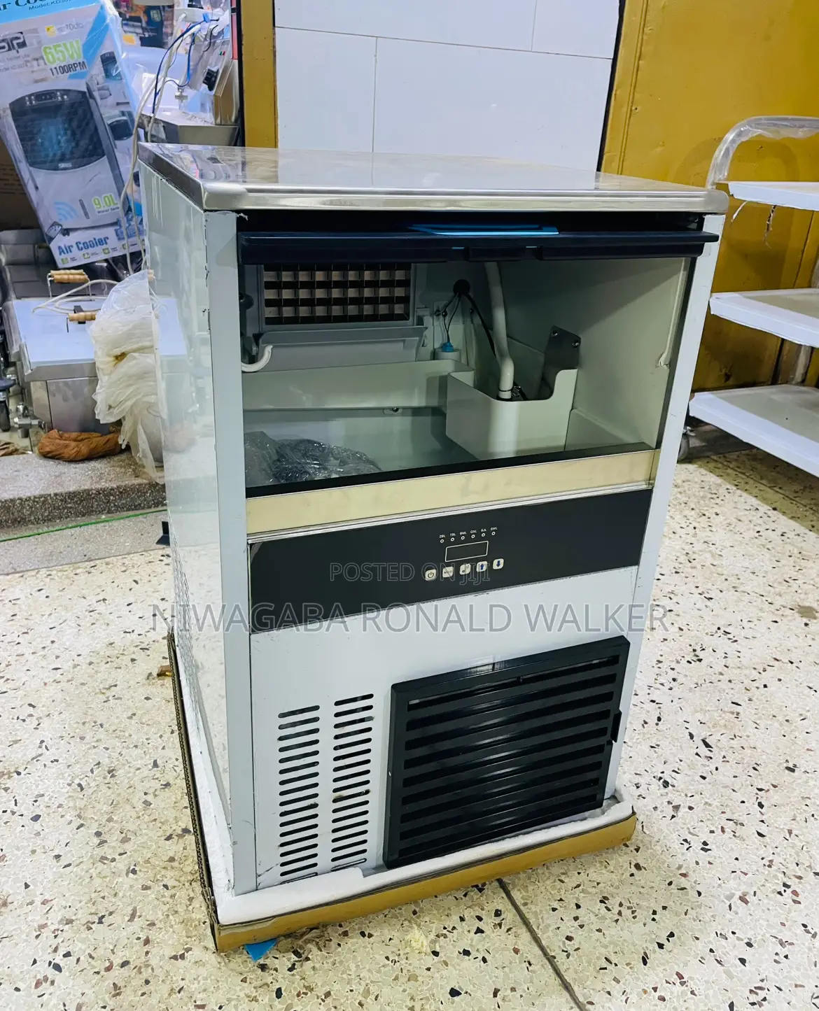 Commercial Industrial 40kg Ice Cube Maker Machine