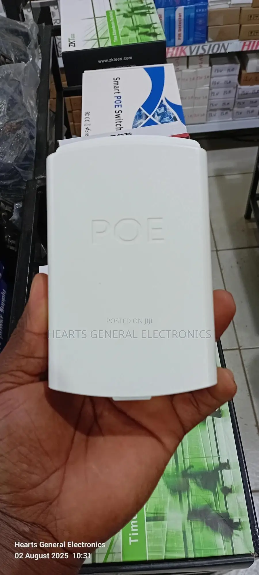 Poe Extender 4port Water Proof ( 10/100mbps )