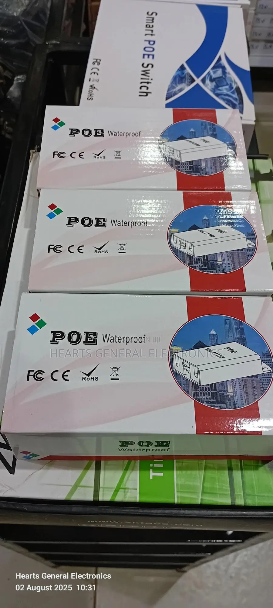 Poe Extender 4port Water Proof ( 10/100mbps )