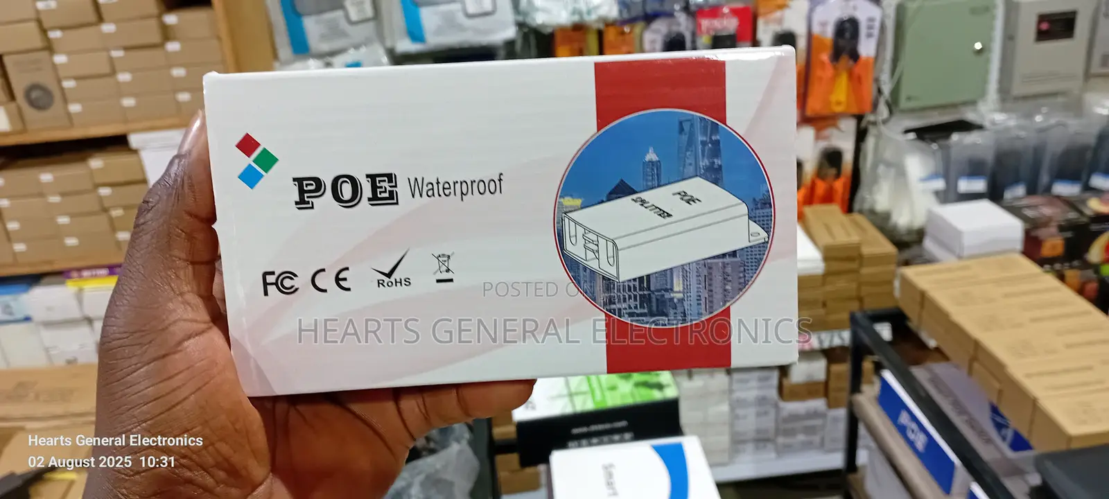 Poe Extender Waterproof 4port
