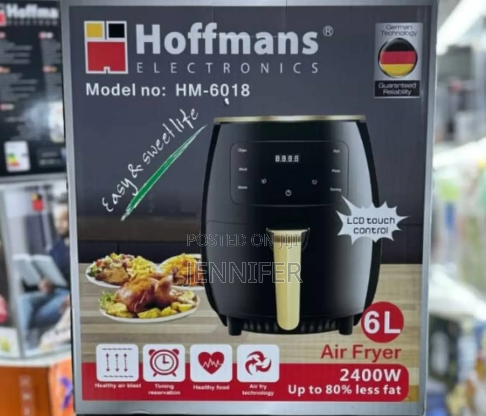Hoffman Large Capacity Digital Air Fryer