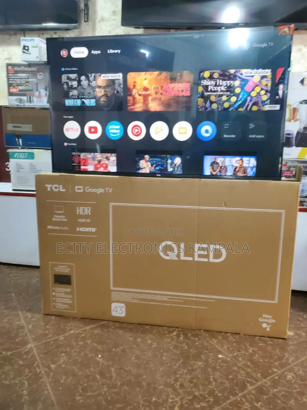 Qled 43" TCL Smart