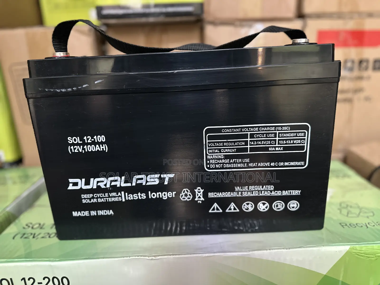 Solar Battery 100ah