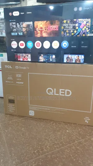 Qled Boxed TCL 43" Smart