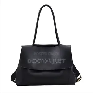 Black Pure Leather Workbag