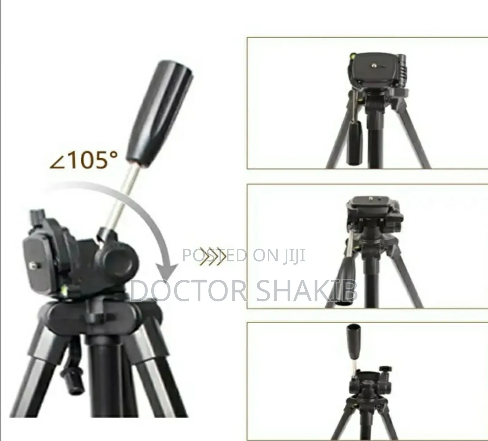 New Big Genuine Commercial Camera /Camcorder Tripod Stand