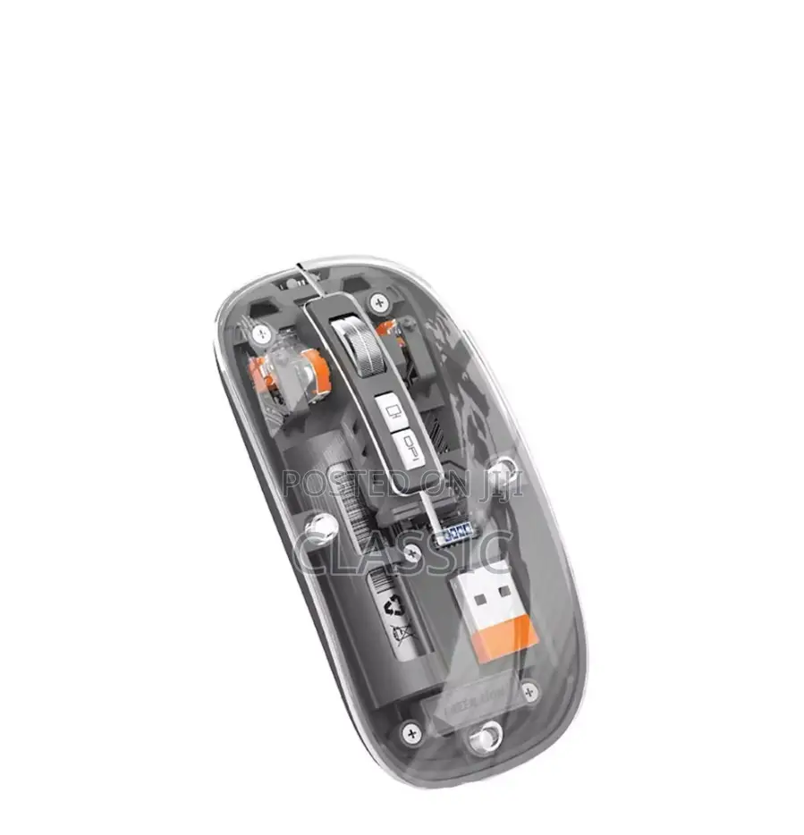 Green Lion Transparent Mouse 2