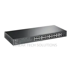 Tp-Link Tl-Sl2428p | 24 Port Smart Managed Poe+ Switch | 24