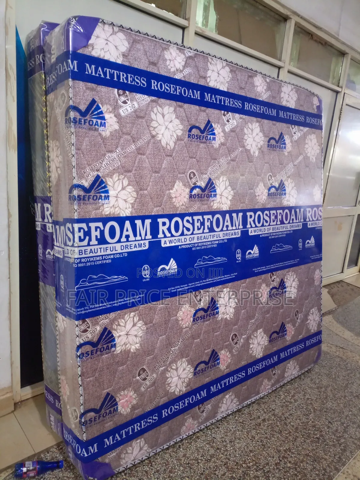 Rose Foam Mattress High Density 5x6 By6 Inches
