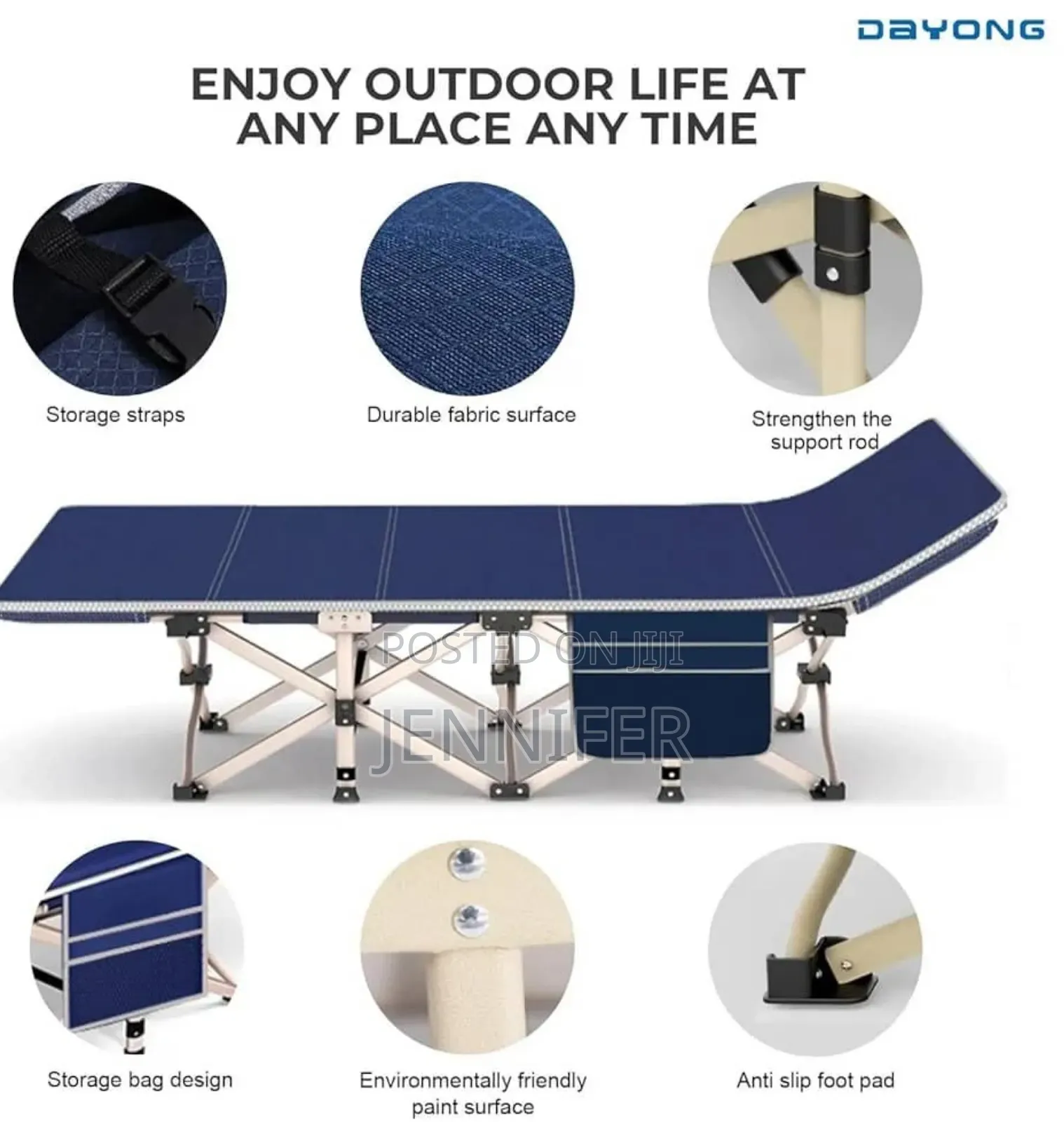 Folding Camping Cot,Portable Folding Bed,Cot