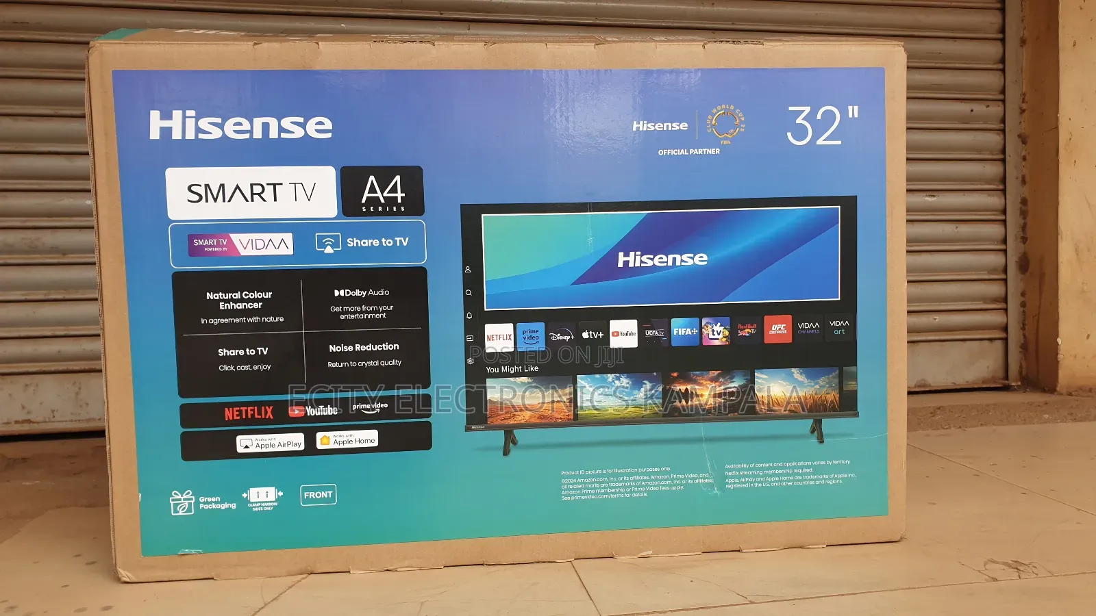 A4 Smart Hisense 32" Flat Screen