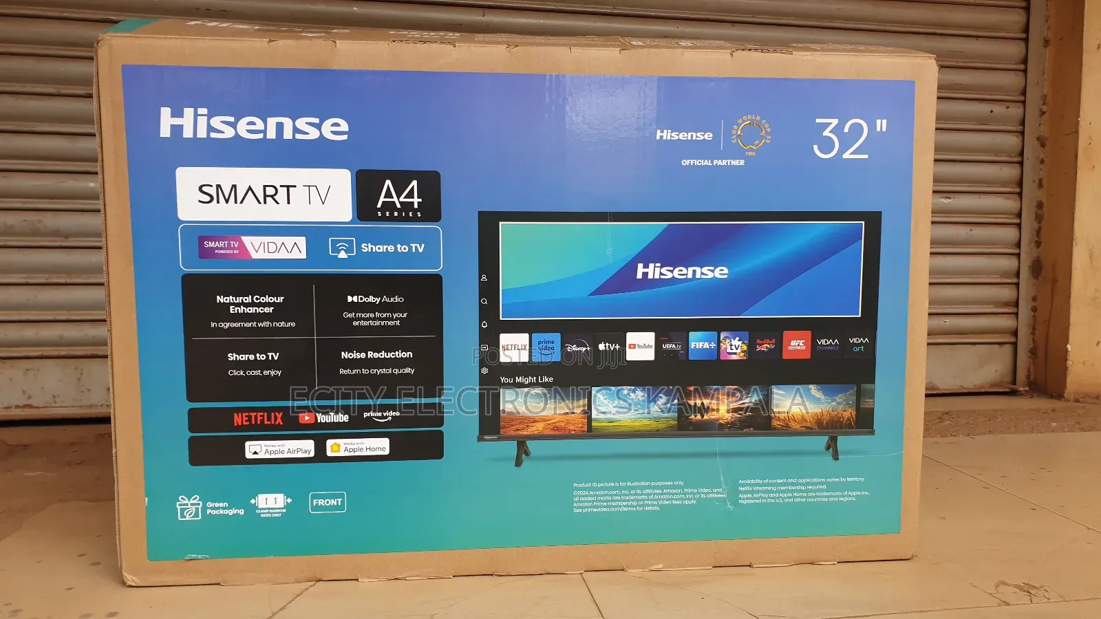 A4 Smart Hisense 32" Flat Screen
