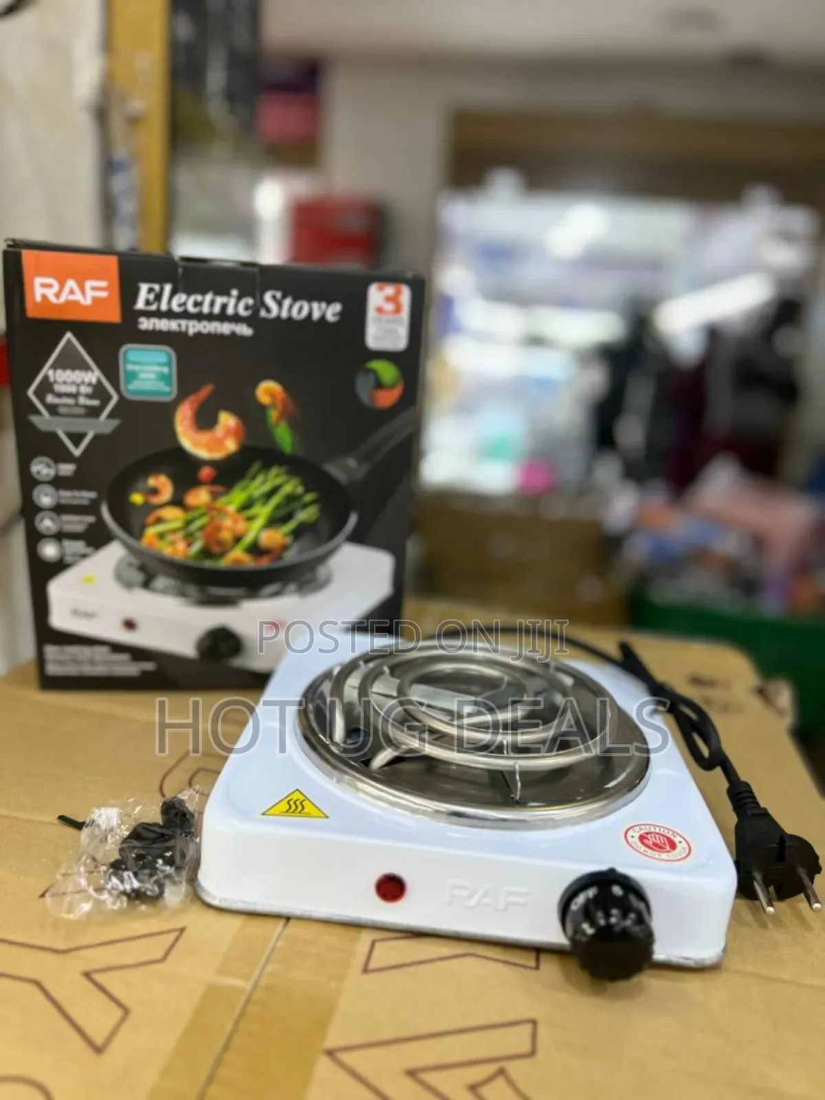 Raf Electric Coil Stove & Hot Plate & Cooker