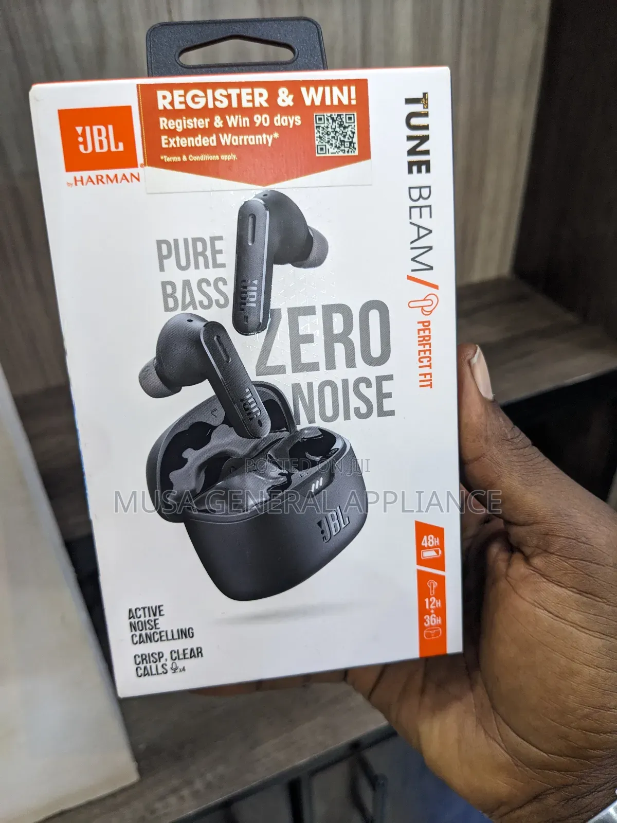 JBL Tune Beam Cancelling Earbuds