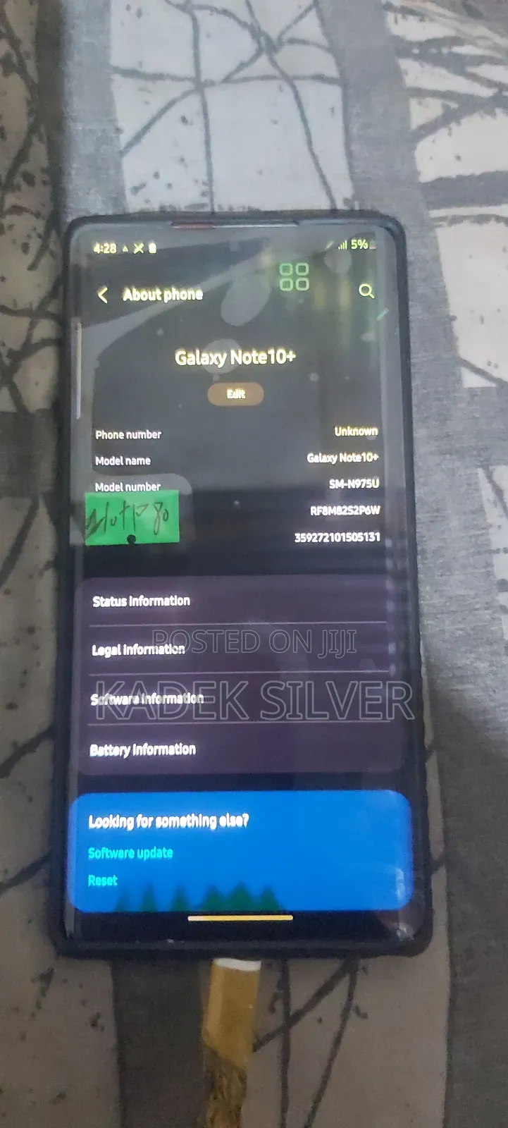 Samsung Galaxy Note 10 Plus 256 GB Gold
