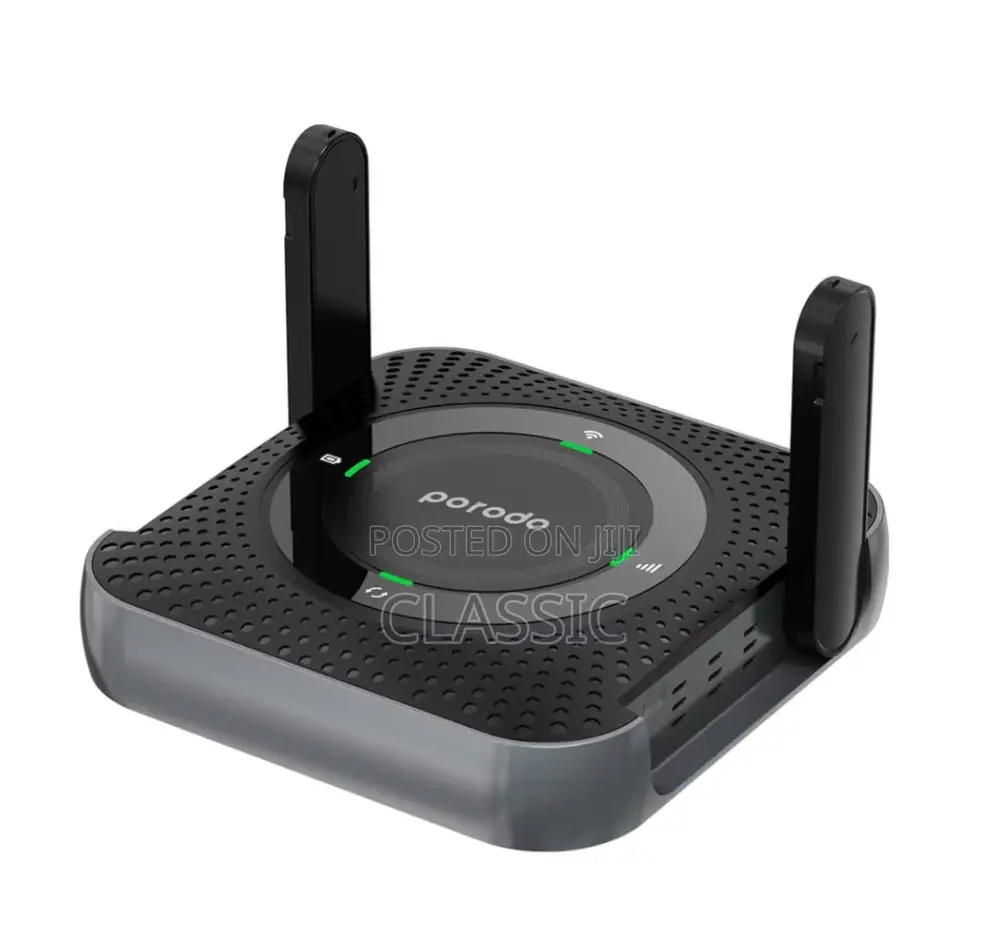 Porodo Portable Cpe Mifi 3g/4g Wireless Router 4000mah