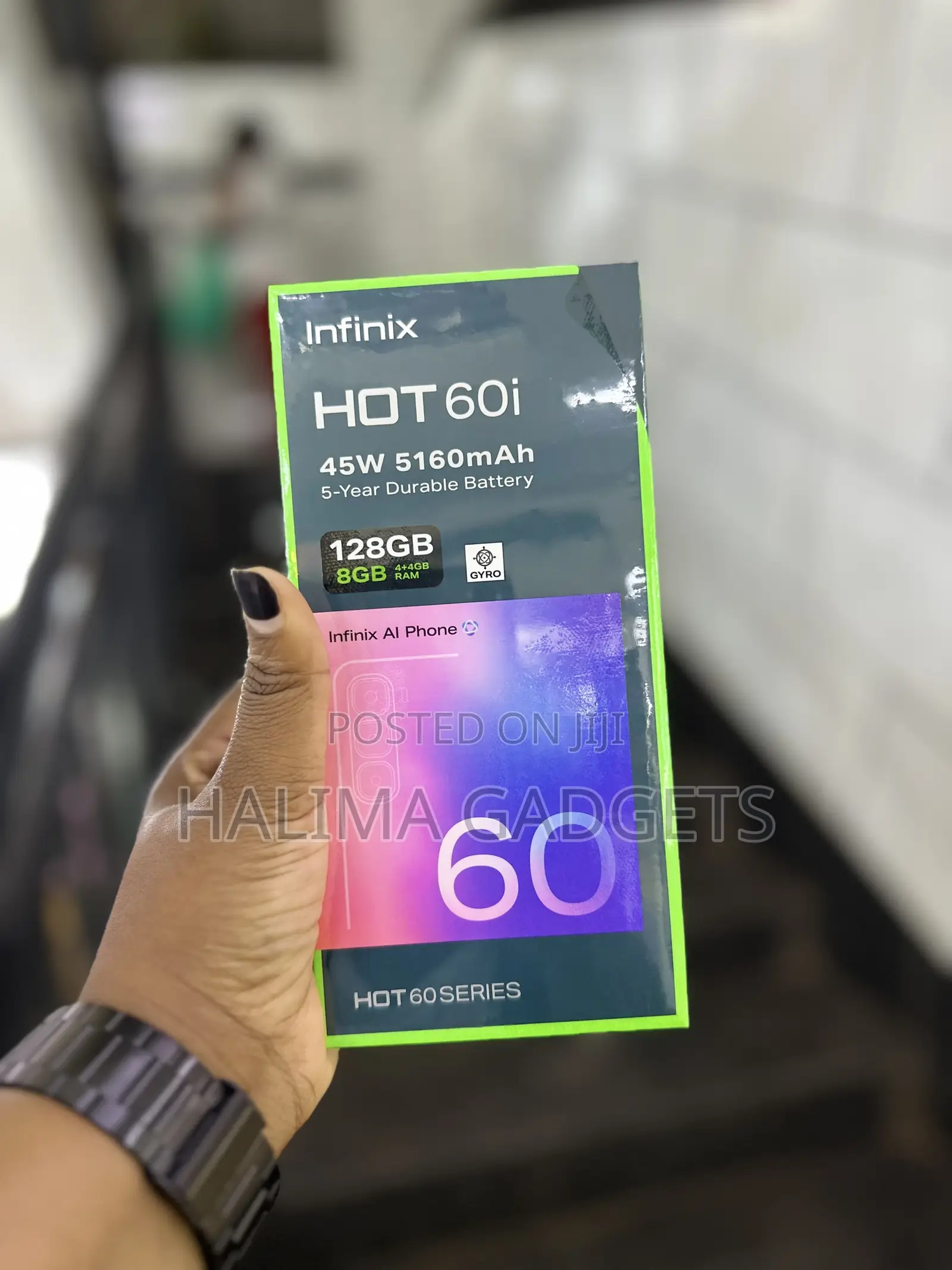New Infinix Hot 50i 128 GB Black