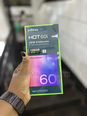 New Infinix Hot 50i 128 GB Black