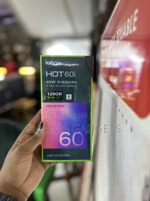 New Infinix Hot 50i 128 GB Black