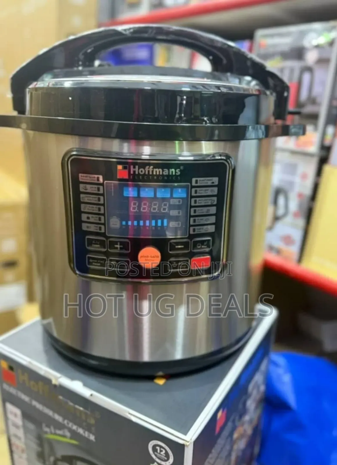 Hoffmans 12l  Electric Multifunction Pressure Cooker