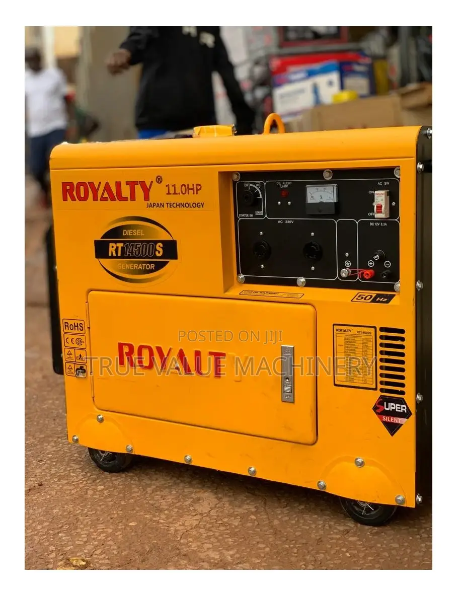 Royalty Silent 7.5kva Diesel Generator