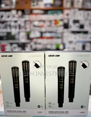 Dual Mic Cordless Microphone