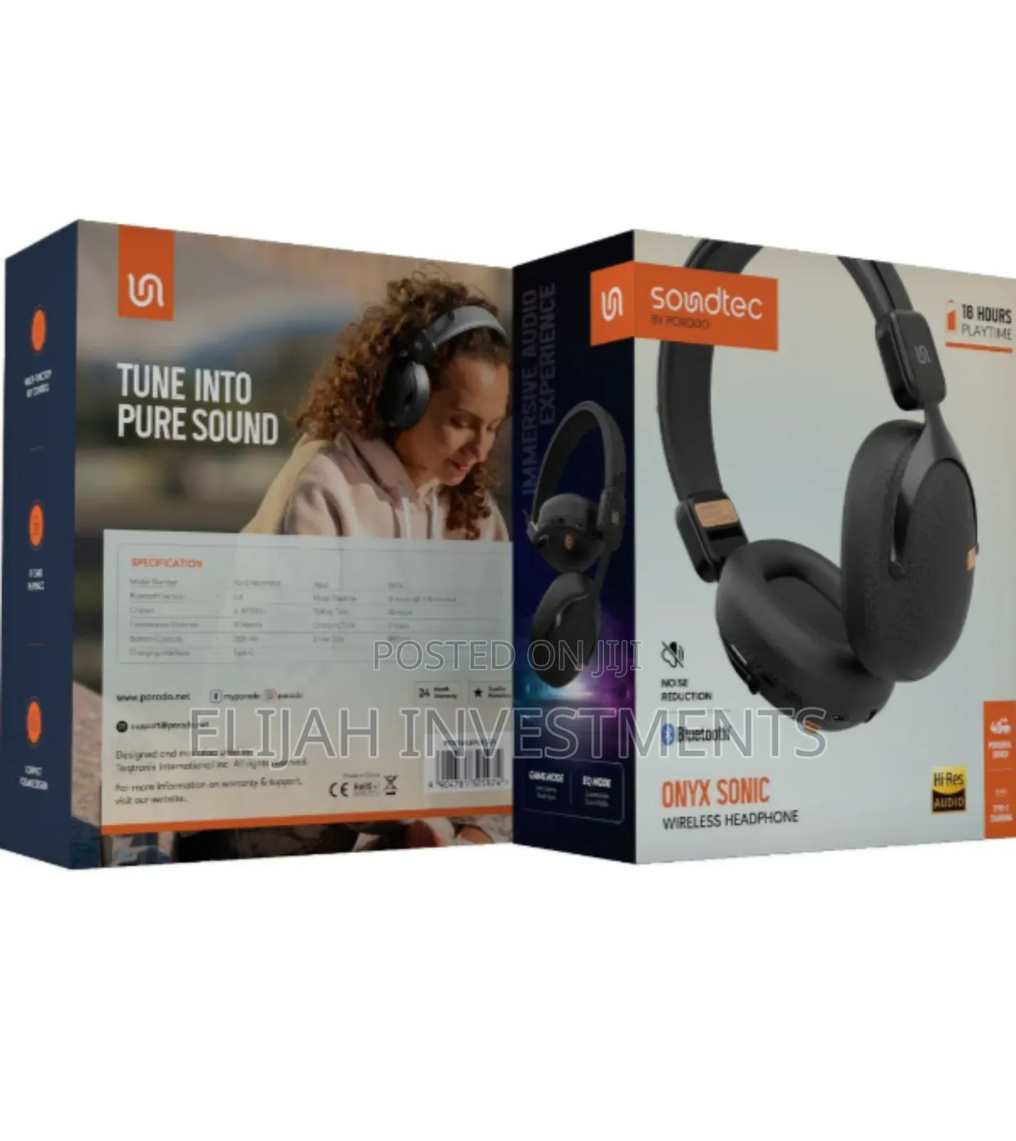 Sonic Wireless Headphones